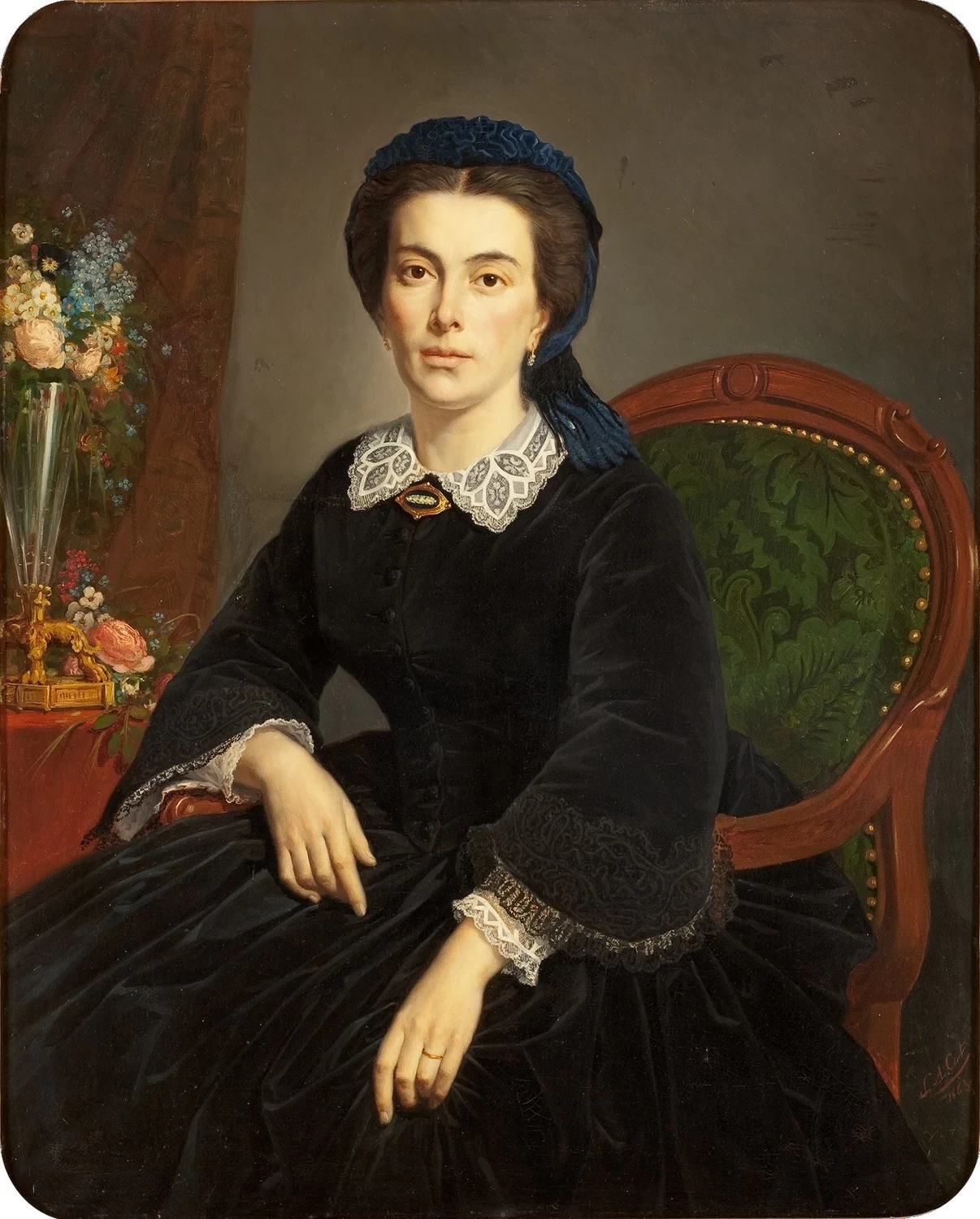 Ritratto di Madame Gervais (1863) - Museo Fabre, Montpellier